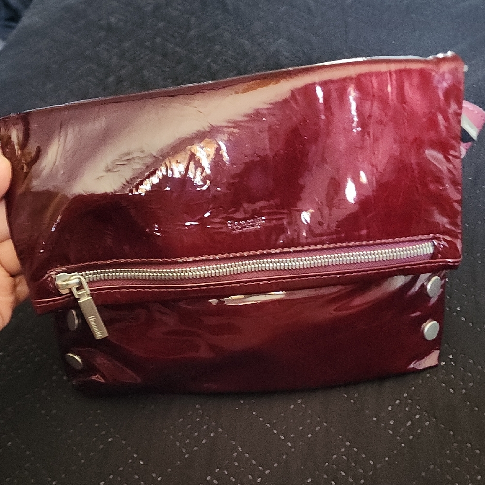 Hammitt Medium Blackberry Plum Patent Bag